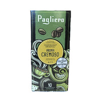 PAGLIERO - Nespresso - Caffè - Cremoso alluminio - Conf. 10