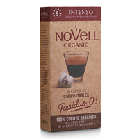 NOVELL -Nespresso - ORGANIC INTENSO-10 pc