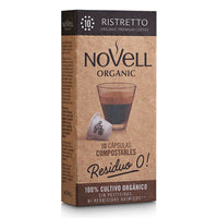 NOVELL -Nespresso -ORGANIC. RISTRETTO - 10 pc