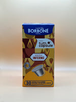BORBONE - Nespresso Alluminio - Caffè - Inferno - Conf. 30
