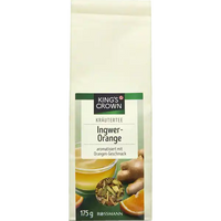 Herbal tea ginger orange