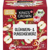 KING'S CROWN Organic mulled wine & punch spice