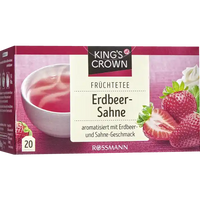 Fruit tea strawberry cream - 20 pc