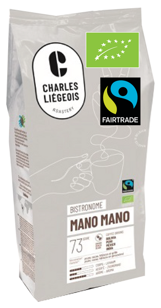 Charles Liégeois Mano Mano kg Coffee beans 100% Arabica - Main Image