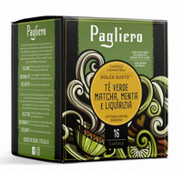 PAGLIERO - Dolce Gusto - Solubile - Tè Nero Pesca/Ginseng/Zenzero