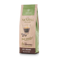 NOVELL - PIÙ AROMA WHOLE BEANS - Organic Roasted coffee 250 gr