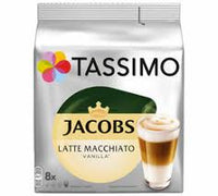 TASSIMO JACOBS LATTE MACCHIATO VANILLA - 16 CAPS
