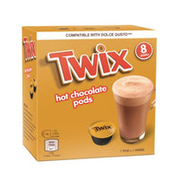 NESCAFE 8CAPS. 120G DOLCE GUSTO TWIX CHOCOLATE