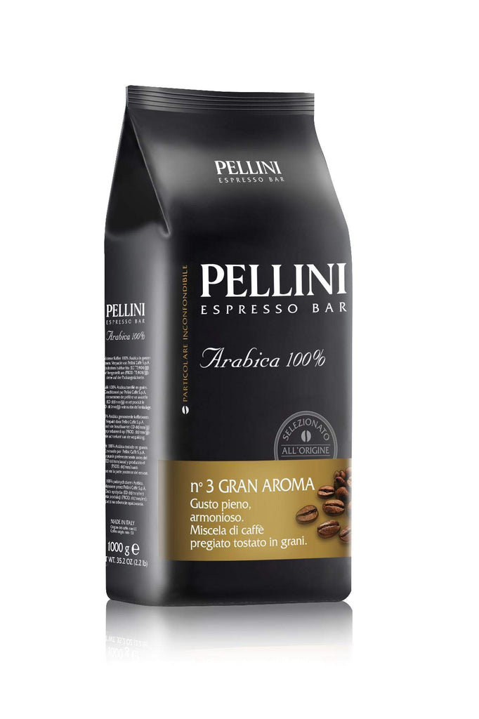 Pellini Espresso Gusto Bar no. 3 Gran Aroma, Beans 1 kg