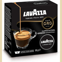 LAVAZZA - A Modo Mio - Altura Gold Quality Espresso Coffee Capsules, Packs of 12