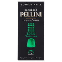 Pellini Espresso Luxury Coffee Eden Arabica 100% 10 კაფსულა  50 გრ