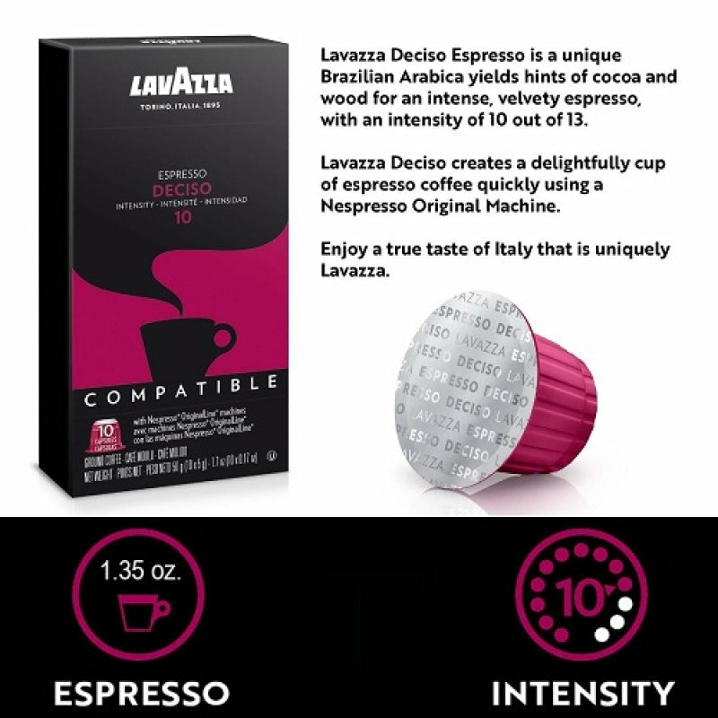 Lavazza Espresso - DECISO - Intensity: 10 – Coffee Mall