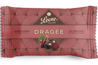 Dragée Black cherry jellies covered with chocolate