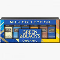Green & Black's Organic Milk Miniature Chocolate Bar Collection 180g