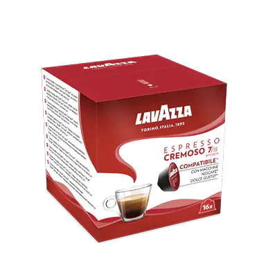 Café capsules Espresso Intenso compatible Dolce Gusto, U (x 16)