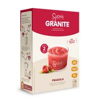 SUAVIS LE GRANITE MONO FRAGOLA 160 g (5 X 32 g) / Strawberry Granita