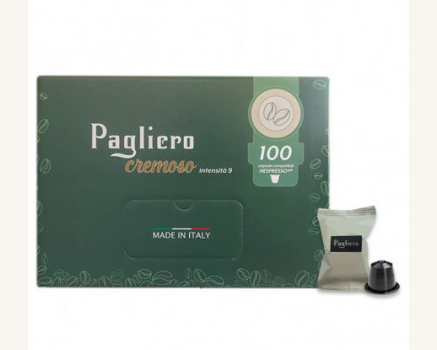 PAGLIERO - Nespresso - Caffè - Cremoso - Conf. 100