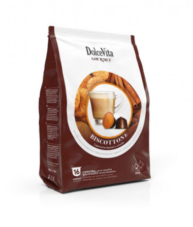 ITALFOODS - Dolce Gusto - Solubile - Biscottone - Conf. 16