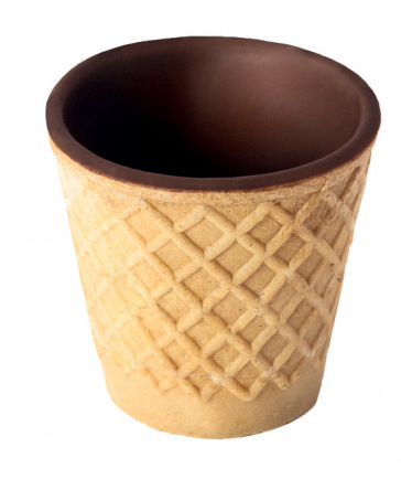 FOODRINKS - BISCOTTI - Chocup mini cc30 - Conf. 5 - ბელგიური შოკოლადით ამოვლებული ვაფლის ჭიქები 30 მგ. - 5 ც.