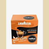 Lavazza Delizioso A Modo Mio Espresso ეკო კაფსულები, პაკეტი 16