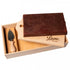 LEONE - Chocolate - Unrefined classic wooden box