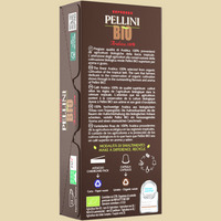 Espresso Pellini Bio Arabica 100%  Nespresso®* თავსებადი კაფსულები