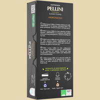 Espresso Pellini Luxury Coffee Armonioso - Nespresso®* თავსებადი კაფსულები