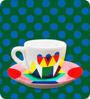 LOLLO - Accessori - Tazzina Falsini Campanula Iridescens - Conf. 2 - box 1