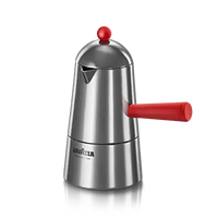 LAVAZZA - Caffettiera Moka - Carmencita Pop Rosso 3 tazze - Conf. 1