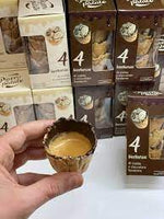 PIACERI DEL PALATO - Bicchieri di cioccolato fondente - Conf. 4