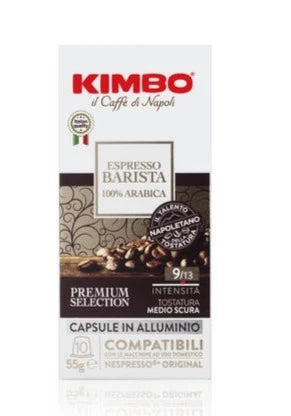 KIMBO - Nespresso - Caffè - Barista allum - Conf.10 - Box 10