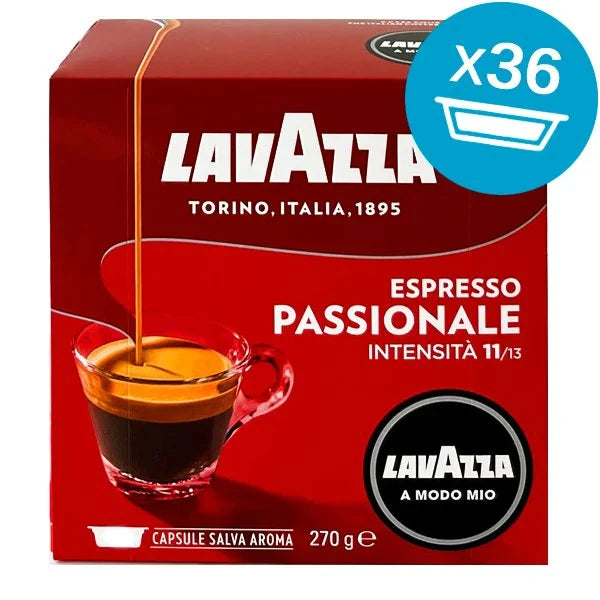 LAVAZZA - A Modo Mio - Caffè - Passionale - Conf. 36
