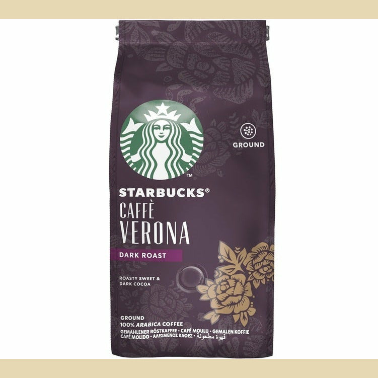Starbucks Caffe Verona Dark Roast Ground Coffee 200g